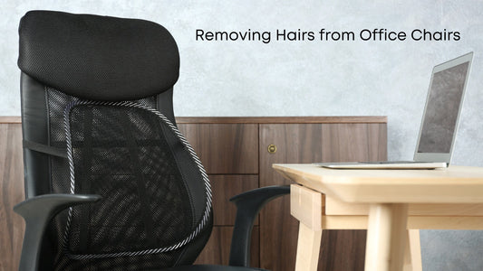 How to Remove Hairs from Office Chairs?