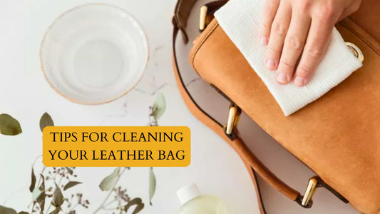 Spills and Stains? No Problem: Tips for Safely Cleaning Your Favorite Leather Bag.