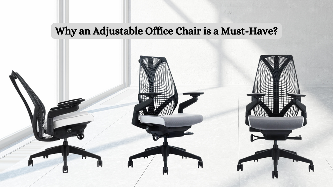Boost Your Work Performance: 5 Reasons Why an Adjustable Office Chair is a Must-Have
