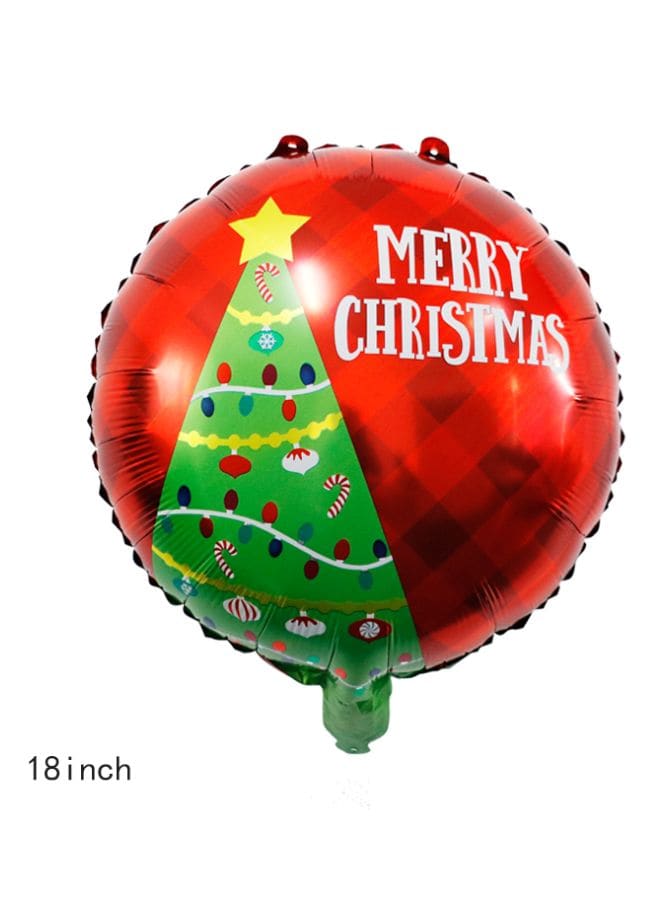1 pc 18 Inch Christmas Party Balloons Large Size Merry Christmas Red Foil Balloon Adult & Kids Party Theme Decorations for Birthday, Anniversary, Baby Shower Fatio General Trading