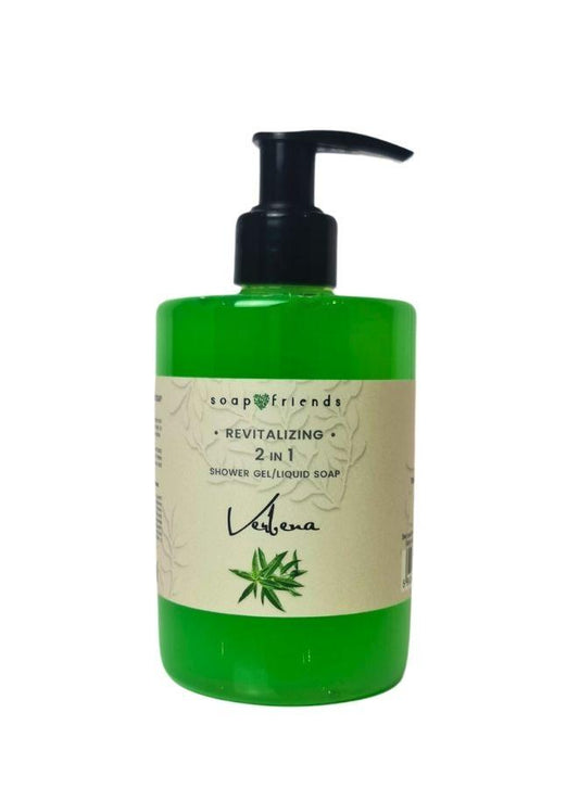 Soap&Friends Verbena 2-in-1 Shower Gel and Hand Soap 300 ml bottle