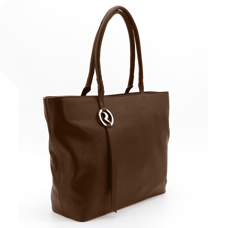R Roncato Brown Color Premium Leather Bag