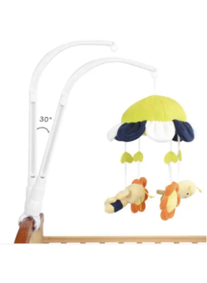 88 CM Inch ABS Baby Bed Musical Crib Mobile Bed Bell Holder for Nursery Decor, Infant Bed Mobile Arm Holder Fatio General Trading