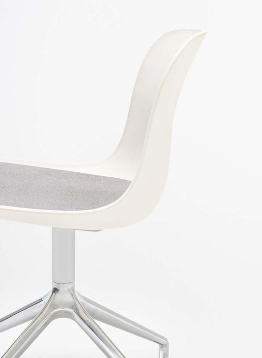 Baltic 2 Remix Chair with Polished Aluminium Base (Customizable)