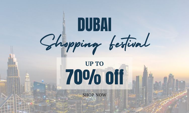 Dubai shopping festival offers banner