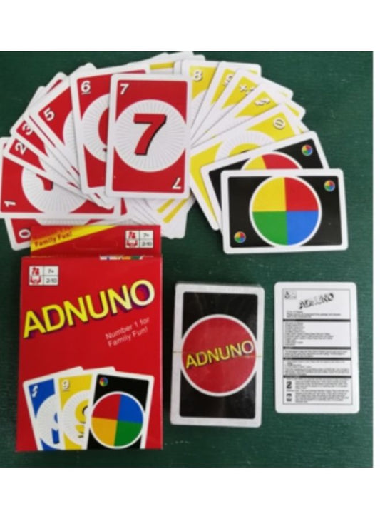 Board game ADUNO Classic Cards game for kids 7+ (for 2 to 4 Players)