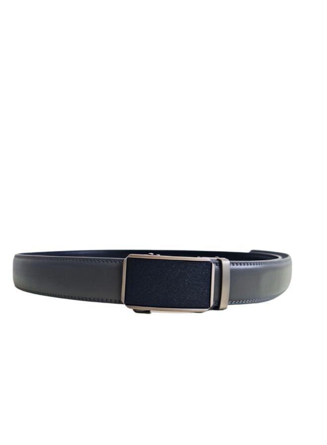 Men's Leather Belt, Adjustable casual Belt with Automatic Buckle for Men