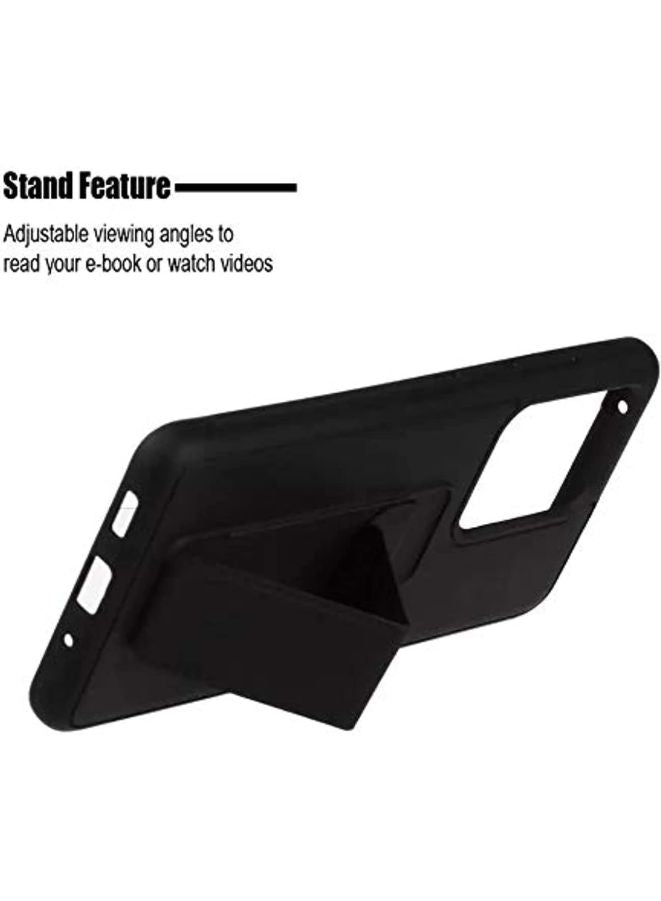 Samsung Galaxy S21 Ultra Silicone Premium Foldable Finger grip Magnetic Kickstand Case