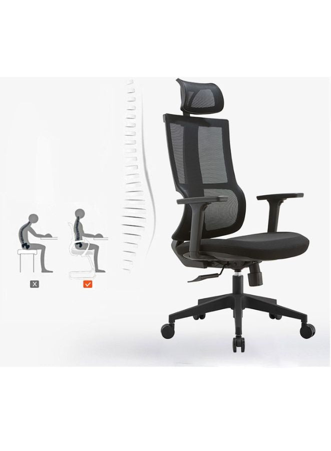Posture in an ergonomic Chair