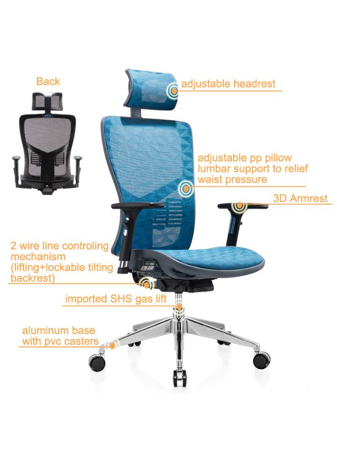 Ergonomic Office Chair with Headrest features