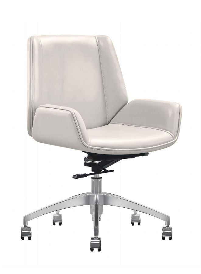 Medium Back Executive Swivel Office Chair White