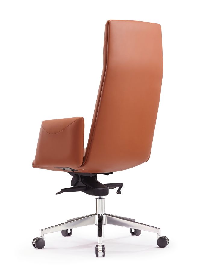 Brown Leather Office chair