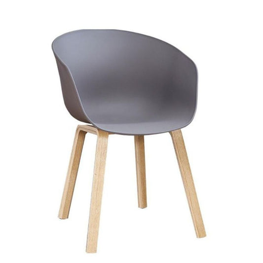 Visitor Chair With Wooden Legs for Visitors in Office, Lobby, Living Room