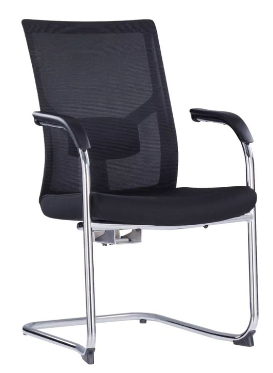 Space Office visitor chair with Stainless Steel Frame