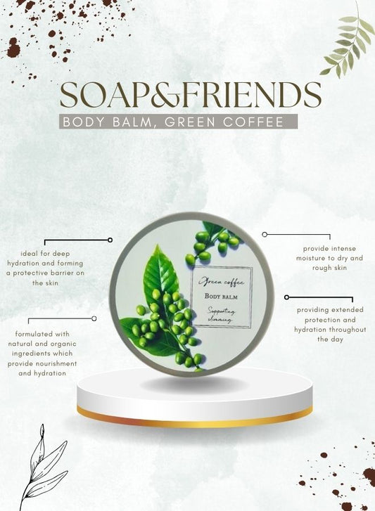 Soap&Friends Green Coffee Algae Slimming Body Balm - 200ml