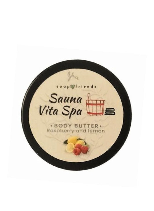 Raspberry Lemon Bliss Body Butter - 50ml |  Luxurious Spa treatment for Your Skin Post-Sauna