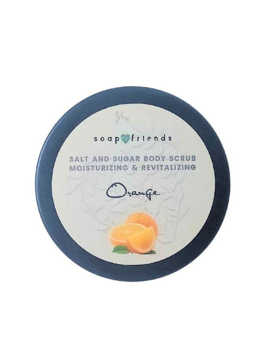 Zesty Citrus Glow - Orange Body Scrub by Soap&Friends-200ml