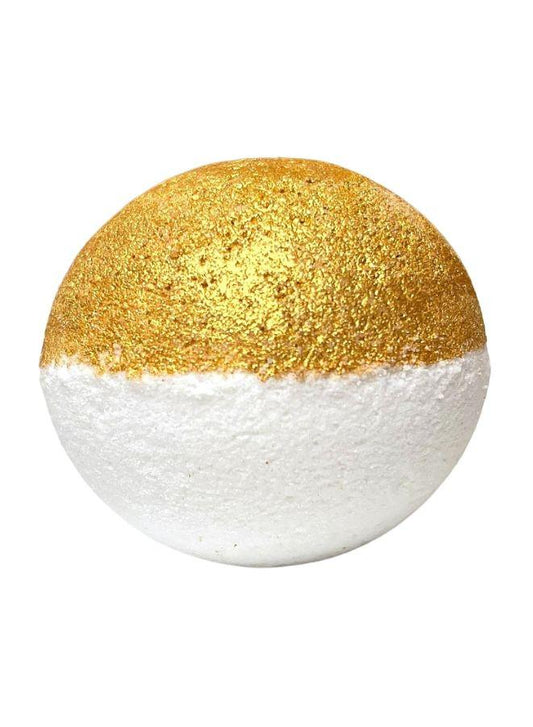 Soap&Friends Argan Gold Fizzy Bath Bomb Luxurious Spa Experience, 110 gram