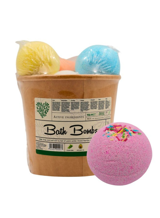 Soap&Friends Deluxe Collection Small Set of Effervescent Bath Bombs (8x40g)