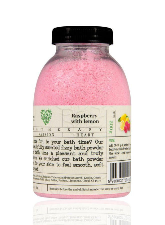 Soap&Friends Fizzy Raspberry with Lemon Bath Powder 200 g