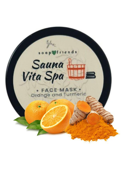 Orange Turmeric Nourishing Sauna Face Mask | 50 ml Face Mask for Radiant Skin