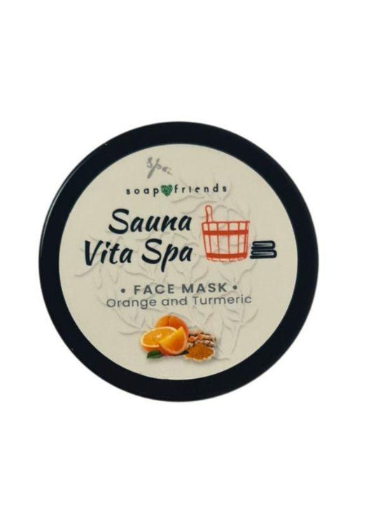 Orange Turmeric Nourishing Sauna Face Mask | 50 ml Face Mask for Radiant Skin