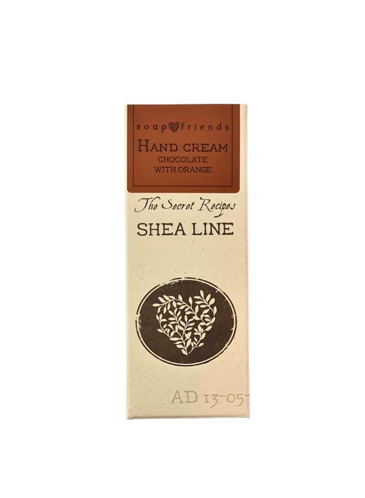 Soap&Friends Indulgent Hand Cream 20% Shea Butter Chocolate - Deep Moisturization, 80 ml