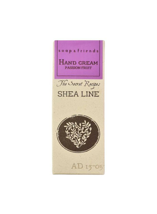 Soap&Friends Tropical Hand Cream 20% Shea Butter Passionfruit - Intense Hydration, 80 ml