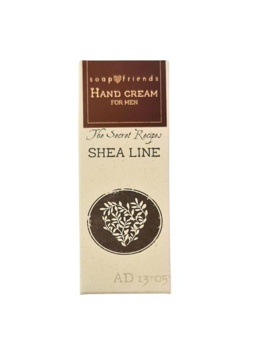 Soap&Friends Gentle Hand Cream 20% Shea Butter for Men - Masculine Care, 80 ml