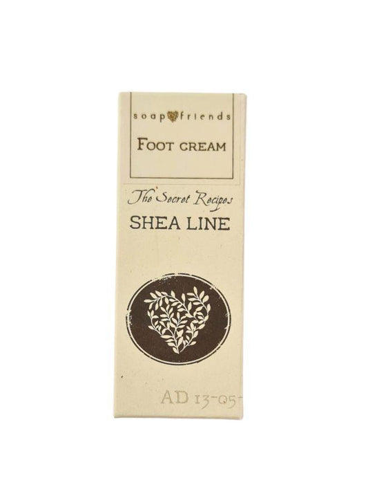 Soap&Friends Moisturizing Foot Cream 15% Shea Butter - Nourishing Formula with Urea, 80 ml