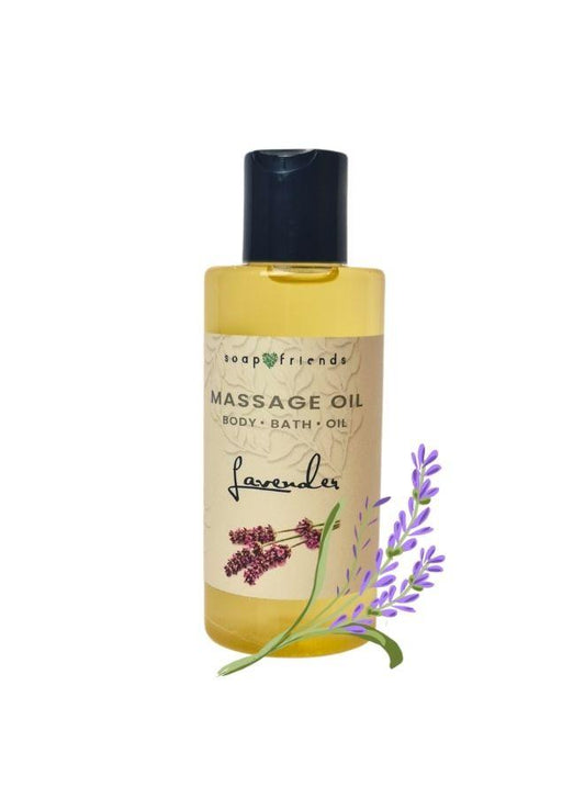 Soap&Friends Lavender Body and Massage Oil - 150 ml