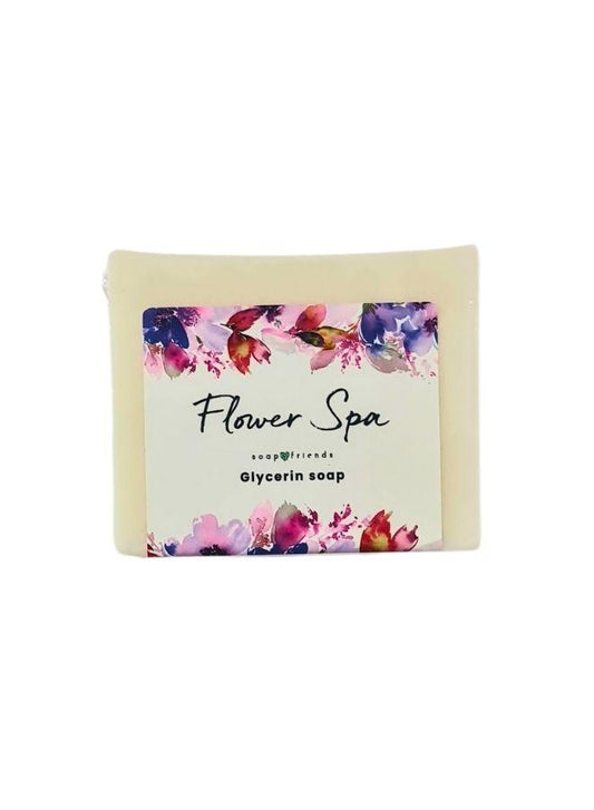 Meadow Flower Soap Bar for Gentle Cleansing and Silky Soft Skin - Infused with Coconut Oil and Aromatherapeutic Delight (130g)