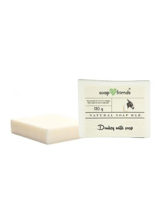 Nourishing Donkey Milk Soap: Hydrating, Anti-Aging, and Gentle Daily Cleanser 130g