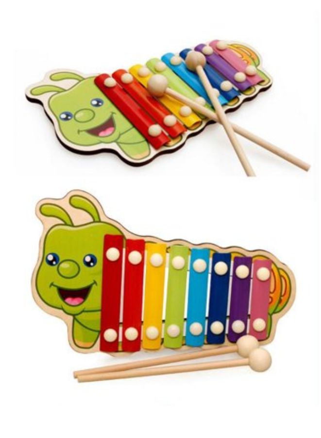 Crocodile Musical Instrument Xylophone with 8 Key Scales for Early Learning and Creative Play for Kids (Recommended Age: 2+)
