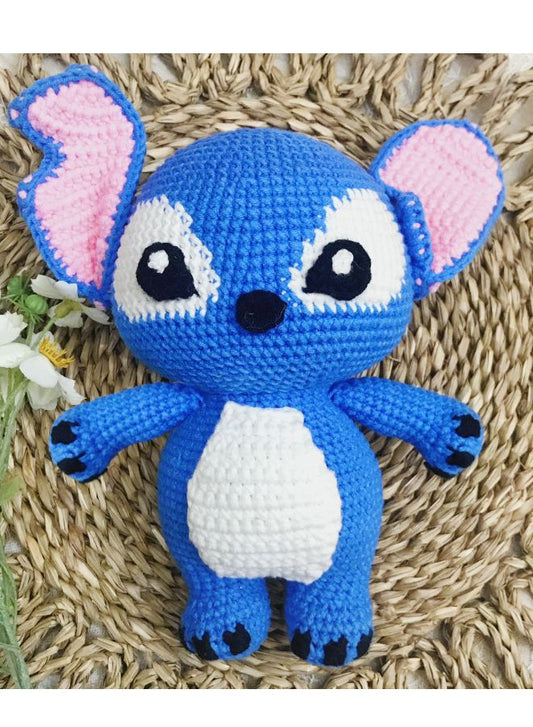 Handmade Crochet Stitch Doll – 21cm Plush Toy