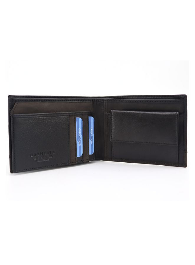 R Roncato Men’s Leather Wallet inside