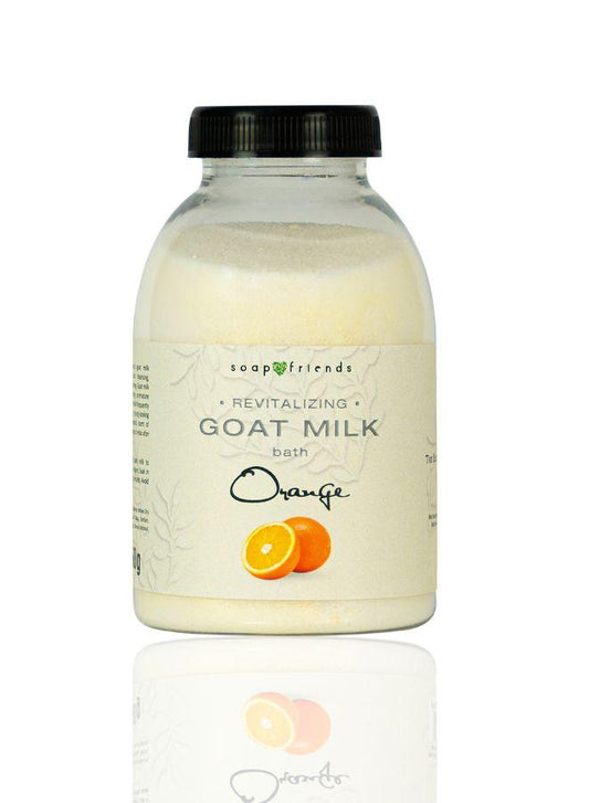 Soap&Friends Orange Goat Bath Milk - 200 g bottle