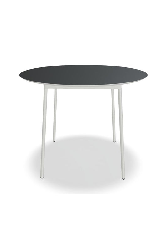 Unit Wooden High Table Round (Customizable)