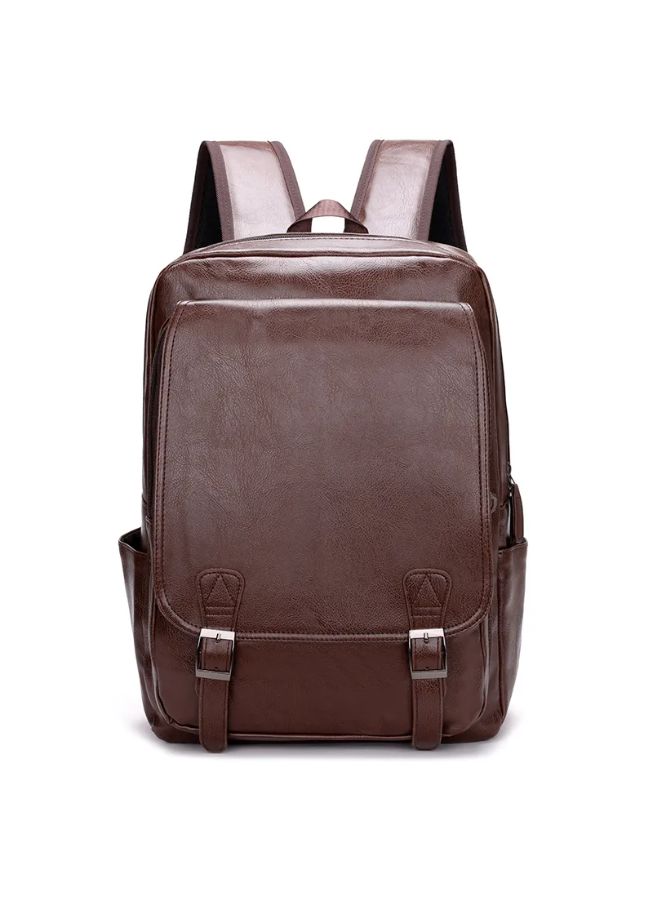 Leather Laptop Bag - Fits 15.6 Inch Laptops - Ideal for Work, School, and College