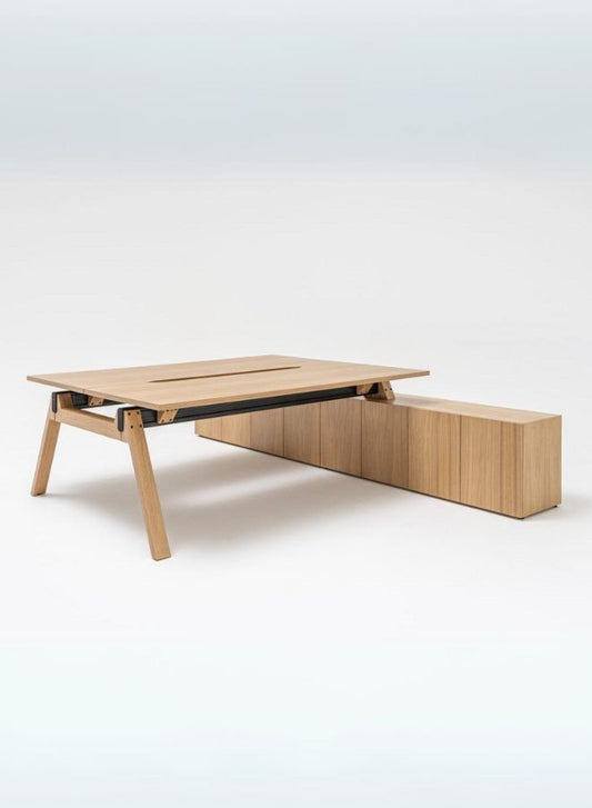 Viga Bench Desk with Storage