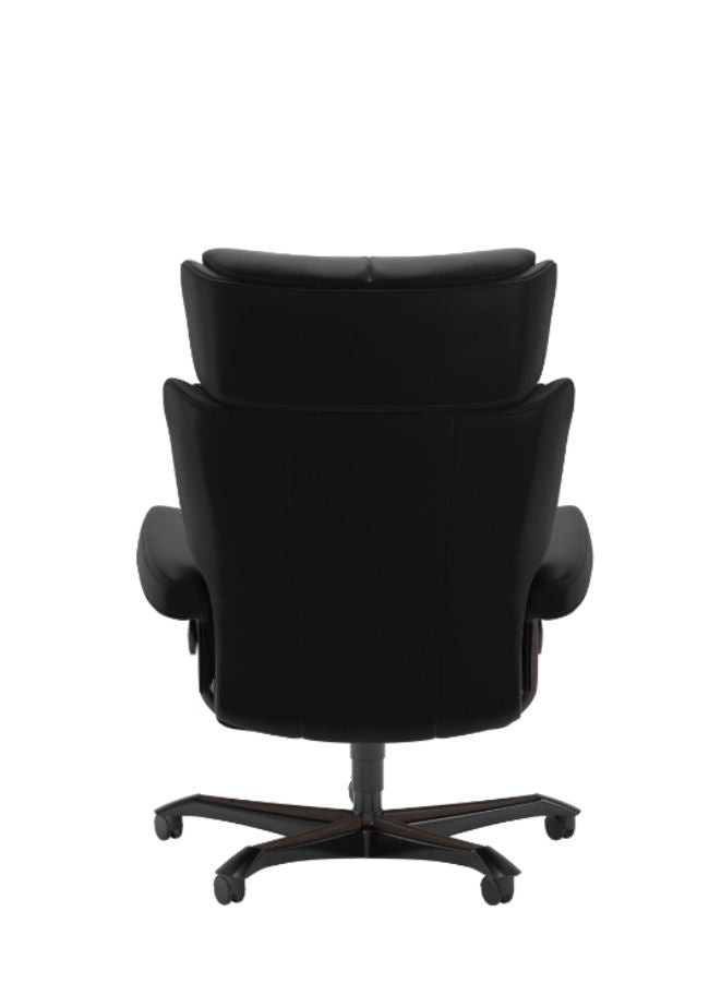 Stressless Magic Office Chair with Adjustable Headrest- back