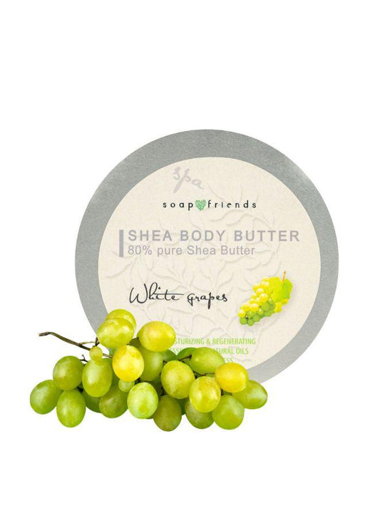 Soap&Friends White Grape 80% Shea Butter Moisturizer with Avocado Oil - 200 ml