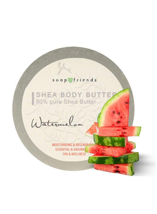 Soap&Friends Watermelon 80% Shea Butter Moisturizer with Avocado Oil - 50 ml