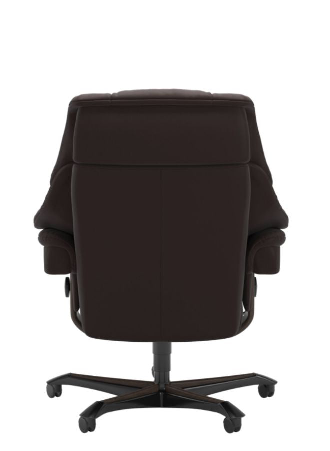 Reno Office Chair with Adjustable Headrest- back
