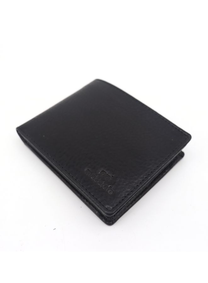 Black Men's Leather Wallet