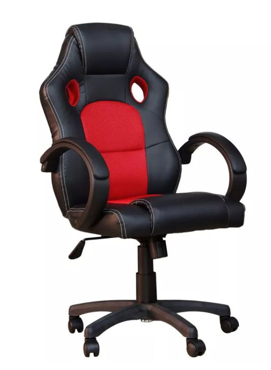 Pro Gaming Chair - Adjustable High Back, PC Office PU Leather, Ergonomic Design, Comfortable Armrest and Headrest