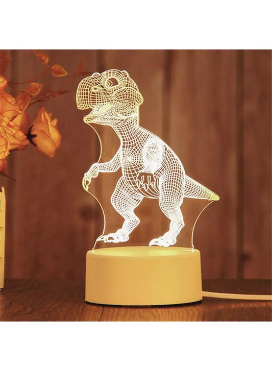 Creative Night Light 3D Acrylic  Lamp For Home Decoration, Dinosaur