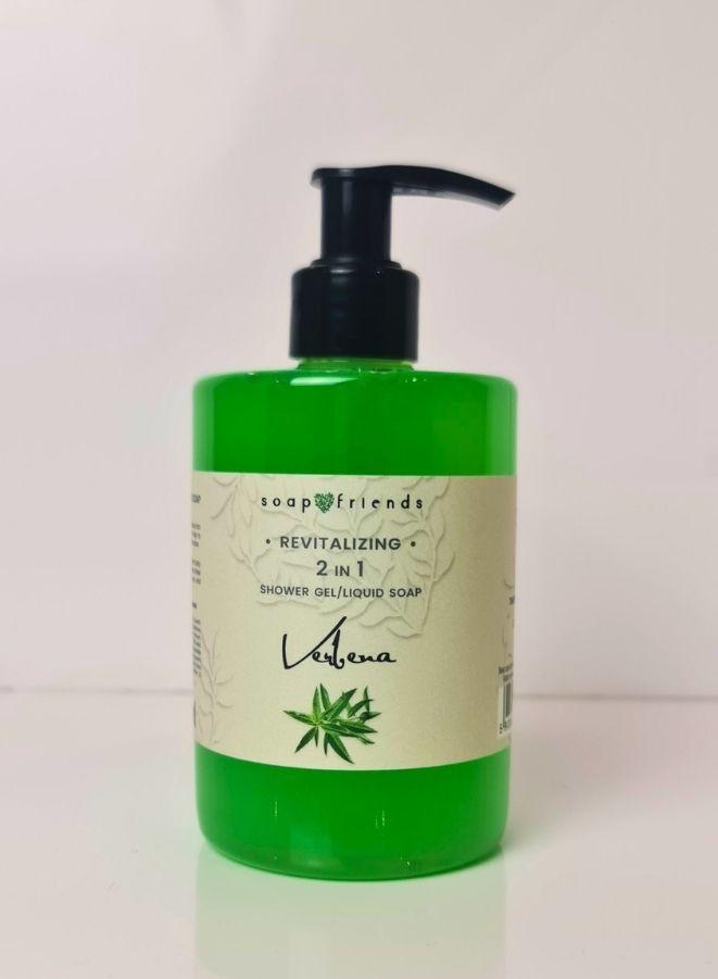 Verbena 2-in-1 Shower Gel and Hand Soap