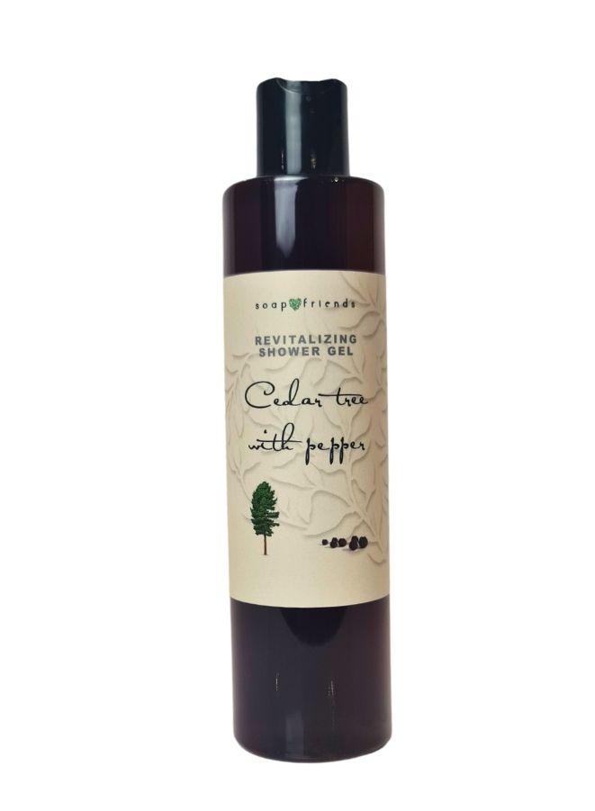 Cedarwood and Pepper Shower Gel with Moisturizing Avocado Oil - 250 ml