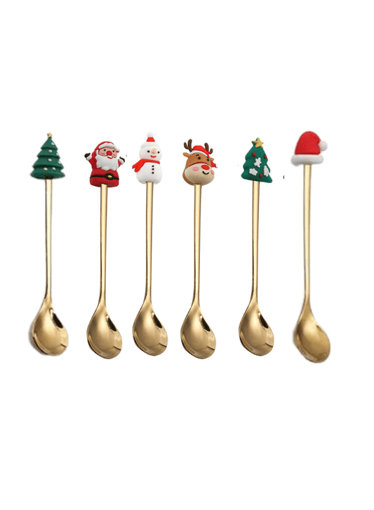 Christmas themed Stainless Steel Spoons and Forks